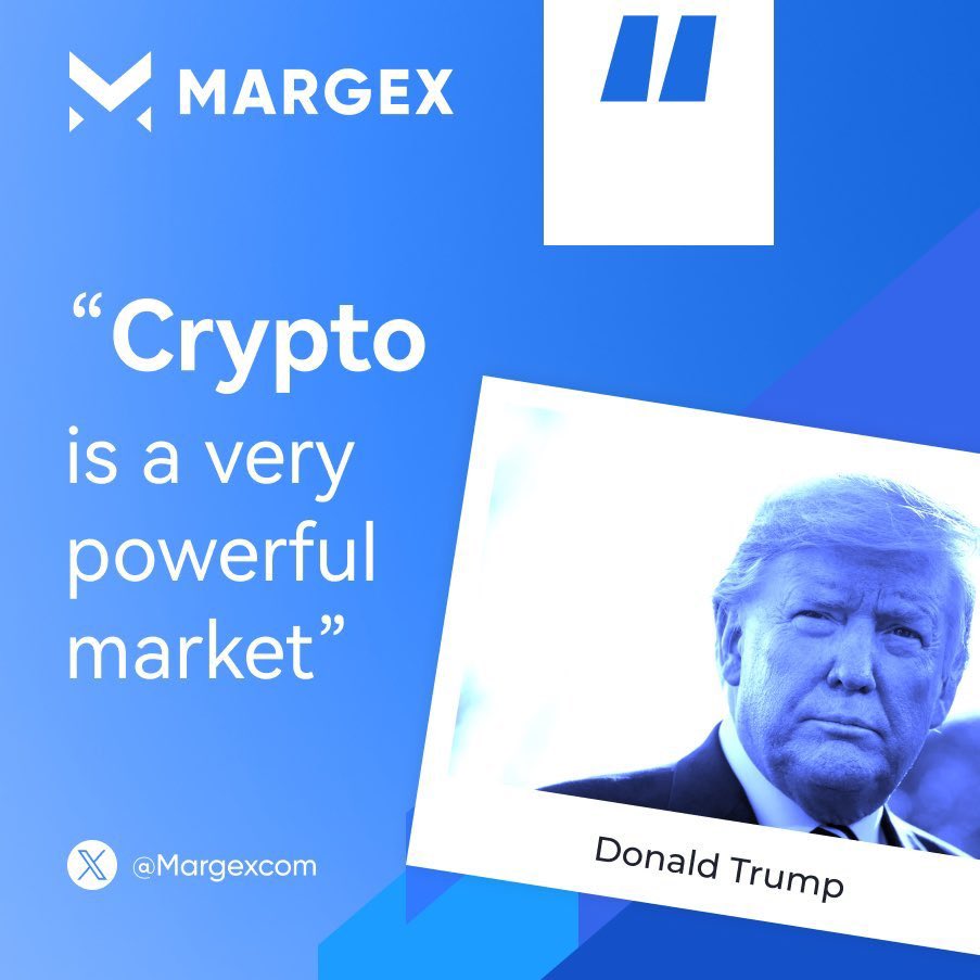 Realcrypt0moses's tweet image. 🔑 A pro-crypto administration could drive sustainable, decentralized growth by shaping policies for the future.

💰 Want to trade without the hassle of KYC? 
Just deposit and you're good to go.
IT'S THAT EASY! 😄 📊 Margex Trading Link: margex.com/?rid=79300550
#Margex #Crypto