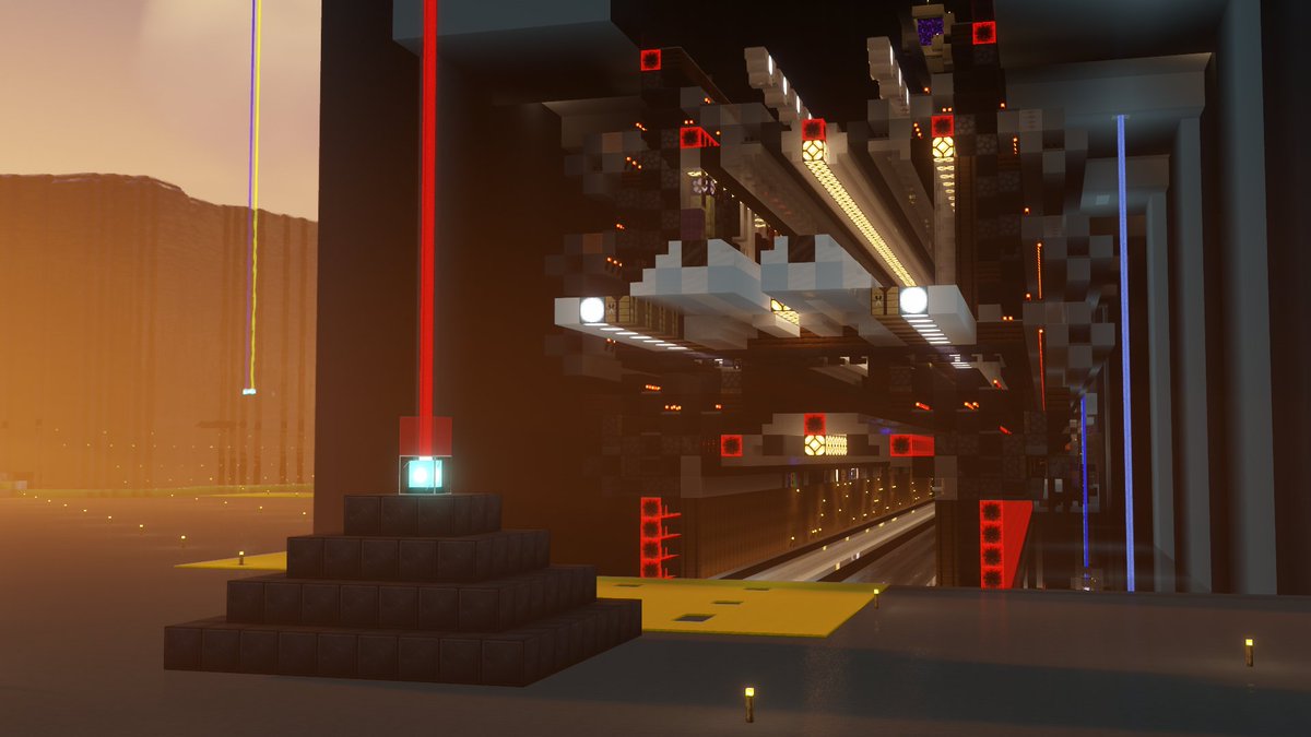 ProjectCBW's tweet photo. ネザー64x64チャンク堀りで集めた古代の残骸で作ったネザーライトビコーンです。
#Minecraft #ProjectCBW https://t.co/B9S3iROQYM