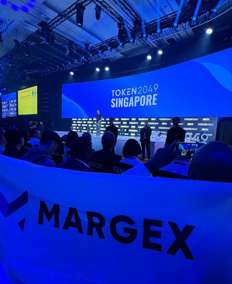 Realcrypt0moses's tweet image. 🎤 Excited to hear from top speakers like Binance’s Richard Teng and Solana’s Anatoly Yakovenko at #TOKEN2049 ! 
Take your crypto trading to the next level with leveraged trading with #Margex margex.com/?rid=79300550