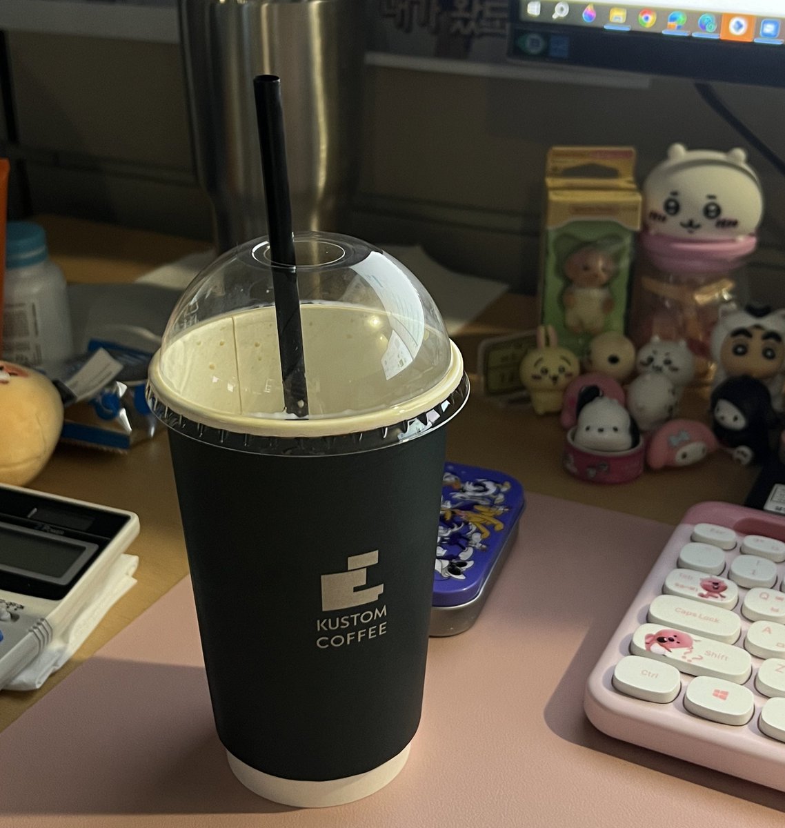 월요일엔 마라탕에 커스텀 라떼 먹어줘
견딜만항가?... 남은시간 졸릴께 ㅇㅇ