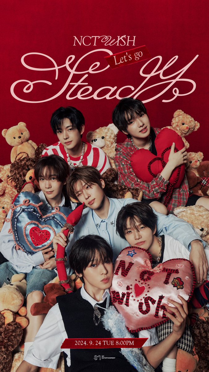 NCT WISH Let's go Steady ➫2024/09/24 (TUE) - 8PM(KST) 🧸 You can