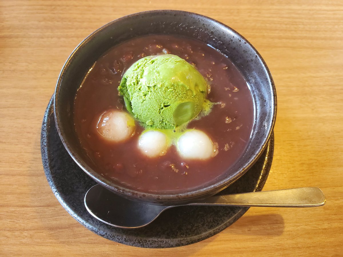 Takepon41's tweet photo. お墓参りしてきました
帰りに寄ったうどん屋さんで食後に甘味
つぶ餡好きにぜんざい堪らん
さて もう少ししたら横浜向かいます💨
#703号室
#Actually2 https://t.co/8JMfAYDUBc
