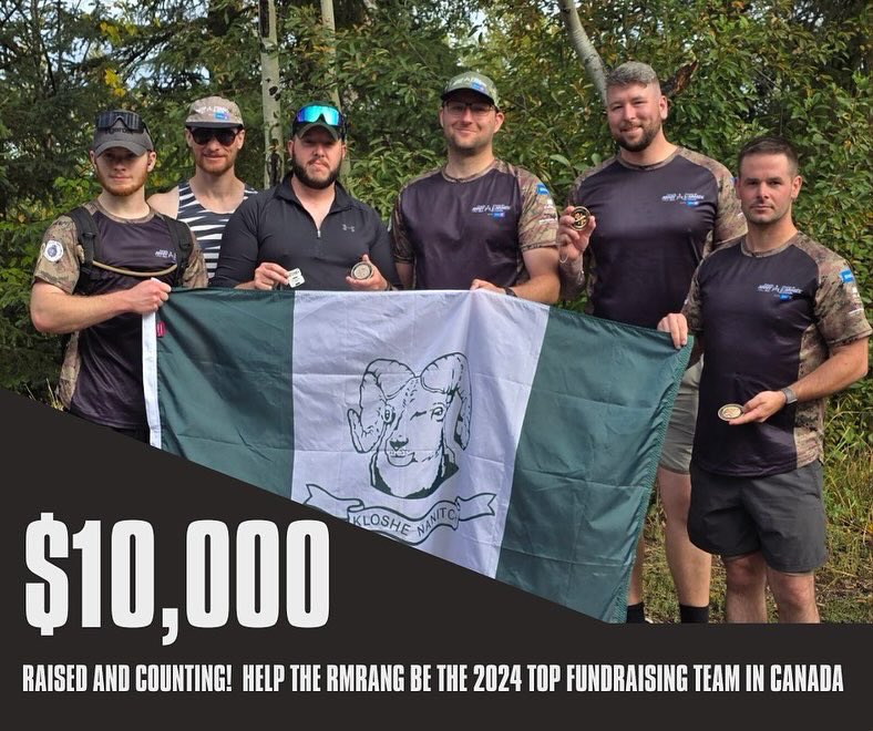 Eric_Depenau's tweet photo. $10,000 and counting! The team is in a fight for first place and is currently in second by ~ $400. Any amount helps - we can do it!

https://t.co/SBISnndfbh

Donations support Soldier On, the official charitable cause of the Canadian Armed Forces. https://t.co/ErSBcT7K67