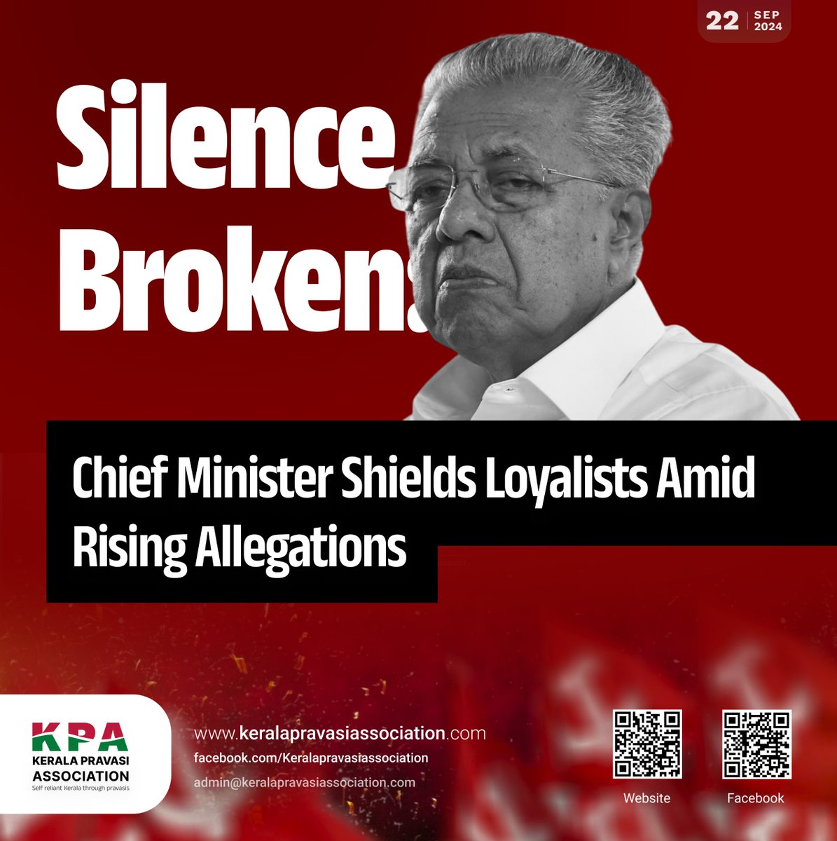KeralaKpa's tweet image. The CM addressed allegations raised by a ruling MLA but failed to give satisfactory answers, denying involvement in an ADGP-RSS meeting and brushing aside media inquiries.

#PoliticalAccountability #PublicConcerns #GovernmentTransparency