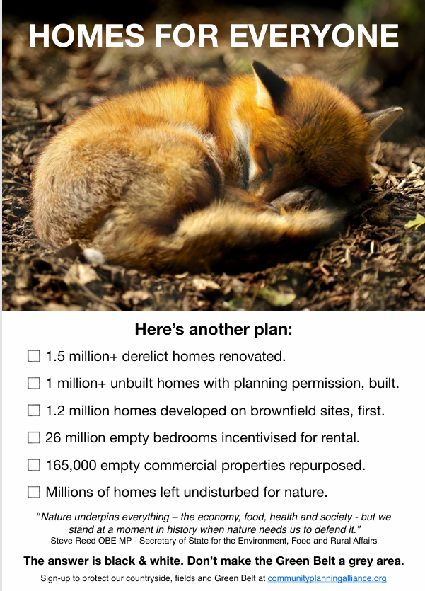 Rosie P ๐ฆ ๐ฆ ๐ฆ ๐ฆ ๐๐๐๐ณ๐ฒ๐ง (@rosiep4) on Twitter photo Day 2 of the <a href="/UKLabour/">The Labour Party</a> conference.
Say no to a nature-destroying land grab .
Say yes to using empty homes, brownfield and existing buildings.
Say no to greenfield, car-dependent sprawl.
<a href="/CommunityPlann1/">CommunityPlanningAlliance ๐ฆ๐ฆ</a> <a href="/ChrisGPackham/">Chris Packham</a> <a href="/CPRE/">CPRE The countryside charity</a> Day 2 of the <a href="/UKLabour/">The Labour Party</a> conference.
Say no to a nature-destroying land grab .
Say yes to using empty homes, brownfield and existing buildings.
Say no to greenfield, car-dependent sprawl.
<a href="/CommunityPlann1/">CommunityPlanningAlliance ๐ฆ๐ฆ</a> <a href="/ChrisGPackham/">Chris Packham</a> <a href="/CPRE/">CPRE The countryside charity</a>