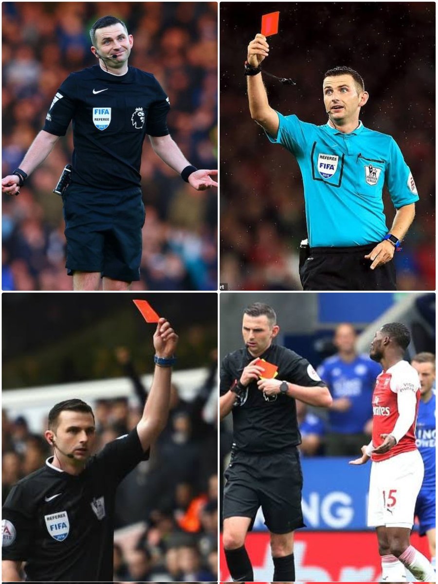 nischal_15's tweet image. 10. Apart from Manchester City's  love, Michael Oliver has real hate for Arsenal showing them the highest red cards in his career, which will be explained in the next thread.

Follow @nischal_15  &amp;amp; REPOST this Thread❤️