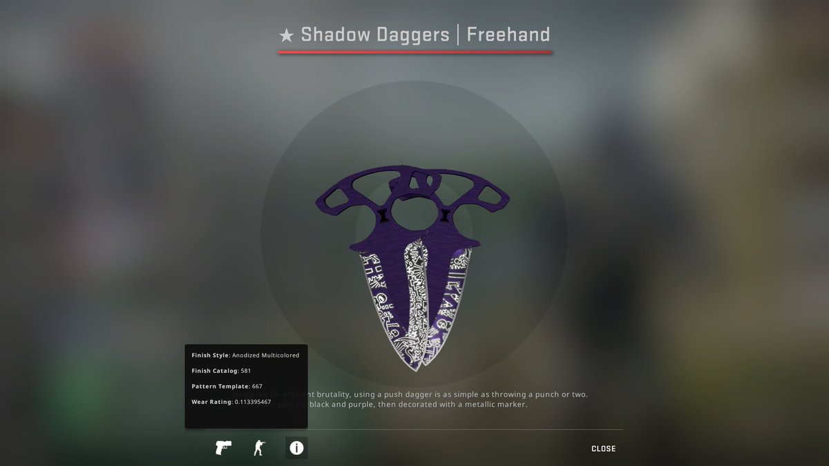DaddyskinsCSGO's tweet image. Shadow Daggers | Freehand ⛓️‍ 👋 ($125)

Retweet, Follow @DaddyskinsCSGO 

#CS2 giveaway 😍