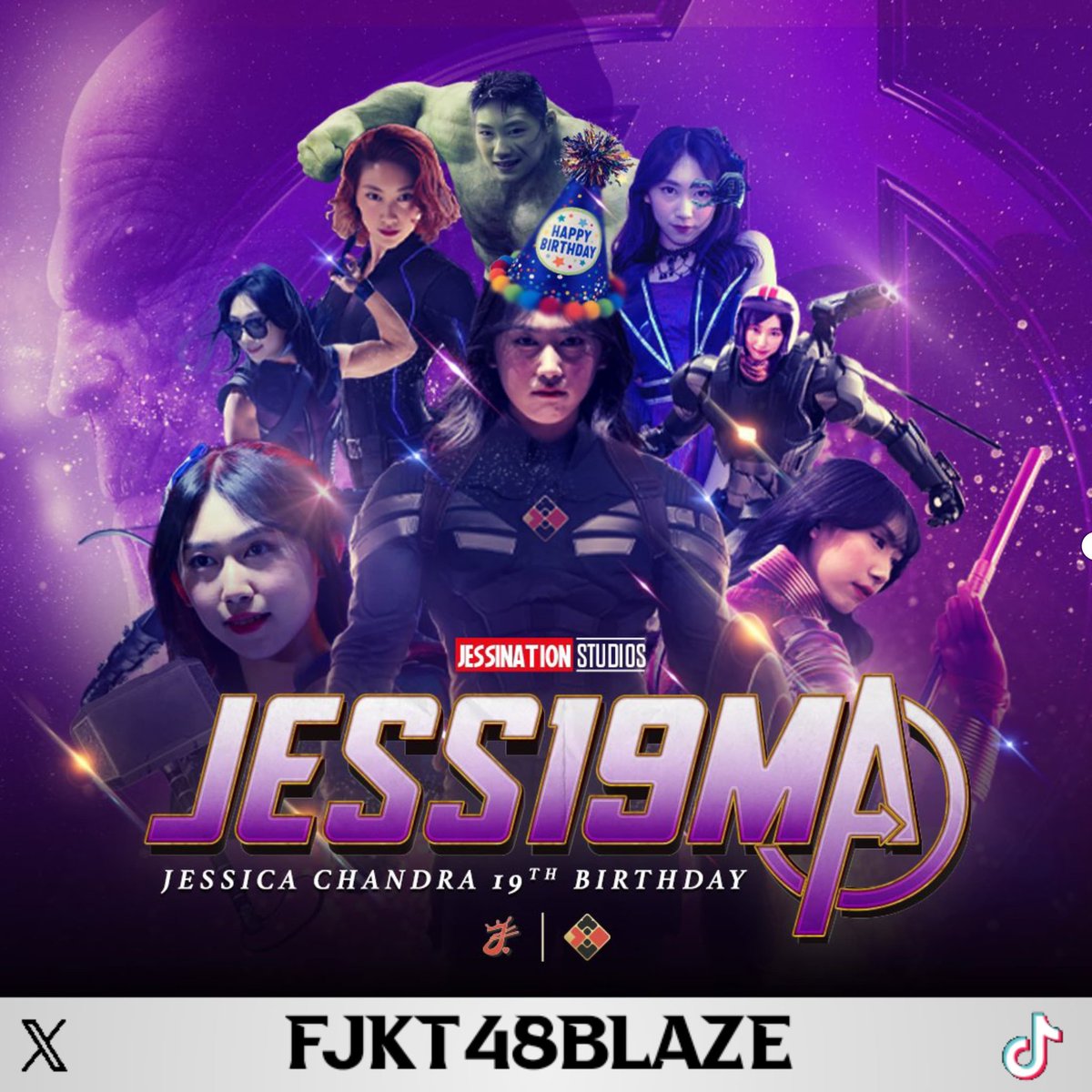 fjkt48blaze's tweet photo. Selamat Bertambah Usia Jessi ๐๐ Semoga panjang umur, sehat selalu, dilancarkan segala usahanya & semangat terus kegiatan di JKT48 nya ya ๐ช๐ป
#JฮฃSS19MA
#JecOfAllTrades
#Lucky7
#JessicaChandra #Jessijkt48 #jessination #birthday #19th #fjkt48blaze https://t.co/CFcyfGVELJ