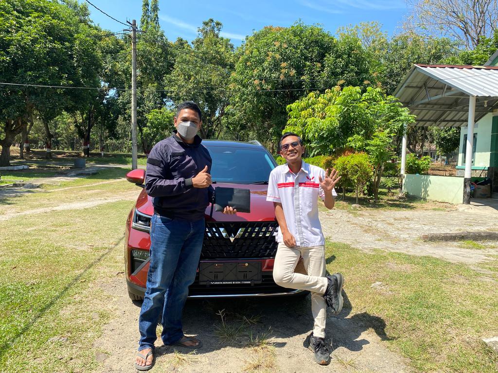 HjRidwan275812's tweet image. Alhamdulillah Terimakasih pak Ridwan Efendi Lumban Tobing 
Atas pembelian mobil Wuling Alvez nya semoga bermanfaat dan dilancarkan rejeki 
Info promo 
Hallo Wuling Hallo Ridwan 
087871711406
#wulingserangbanten #wulingcilegon #wulingalvez #wulingbanten
