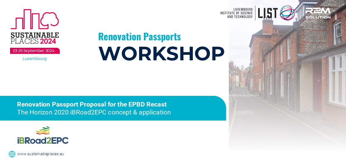iBRoad2EPC (follow-up to iBRoad project) (@h2020ibroad2epc) on Twitter photo Attending #SustainablePlaces2024 ?
Then join our online #SP2024 session on #renovationpassports  to learn of our project results and insights!
Book your seat at b2match.com/e/sustainable-โฆ
#EPBD #buildings #energyefficiency #EUGreenDeal #fitfor55 Attending #SustainablePlaces2024 ?
Then join our online #SP2024 session on #renovationpassports  to learn of our project results and insights!
Book your seat at b2match.com/e/sustainable-โฆ
#EPBD #buildings #energyefficiency #EUGreenDeal #fitfor55