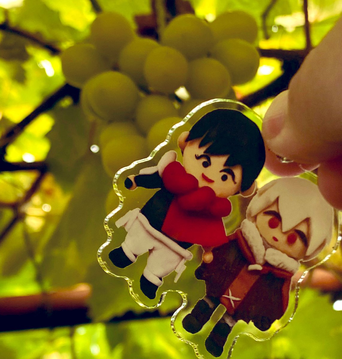 ぶどう狩り🍇だよ、カハフシ