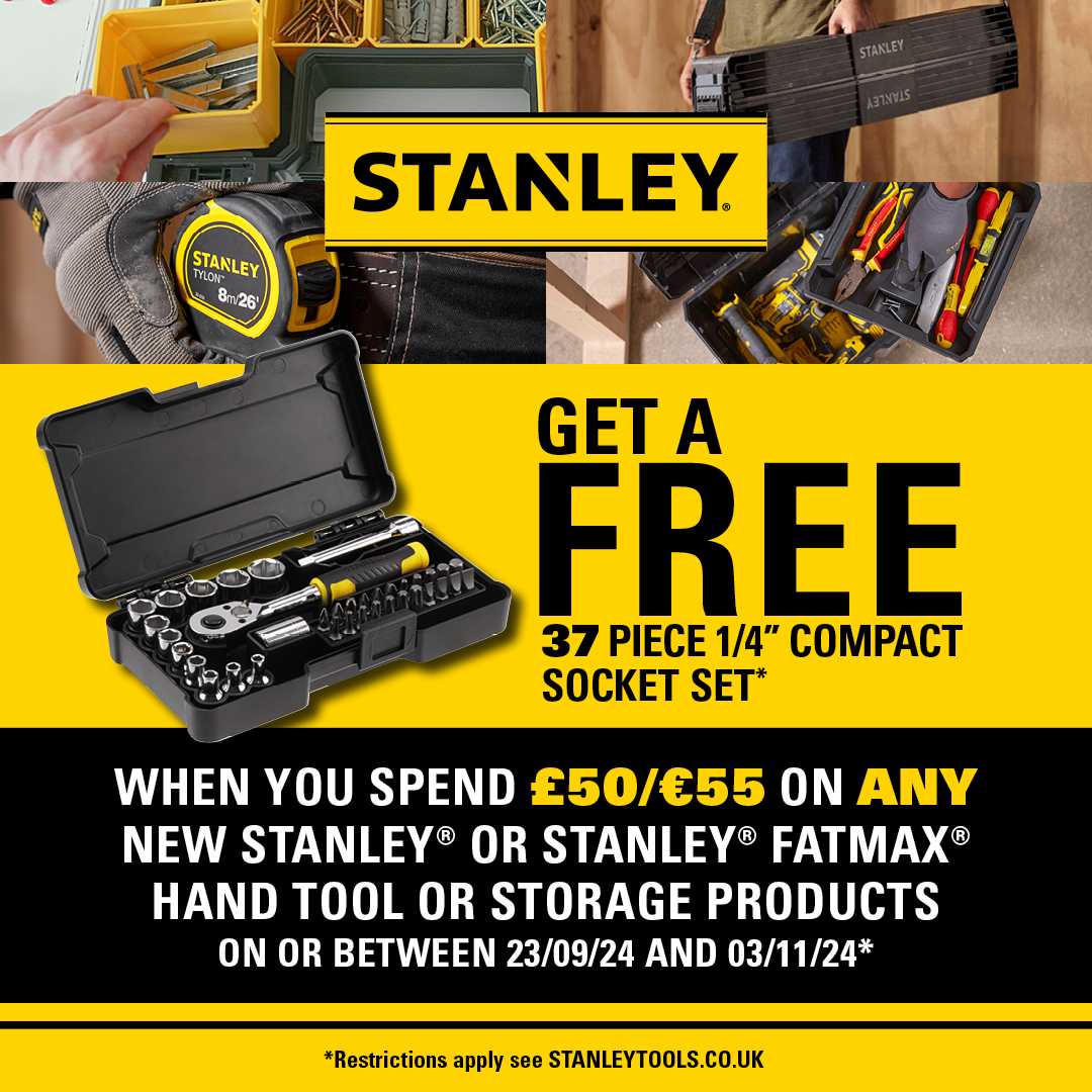 TooledUpDotCom's tweet image. 🎉 Get a FREE Stanley Compact Set with your purchase! 🛠️✨

Limited time only!

Claim here: bit.ly/3BaWU7M  👈