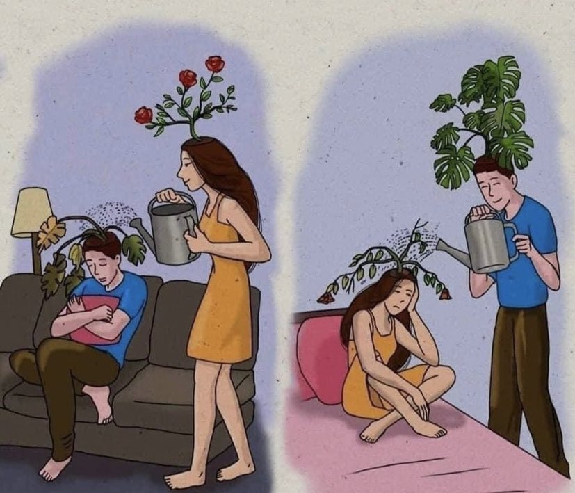 Çaba karşılıklı olursa, aşk bir ömür boyu sürebilir..