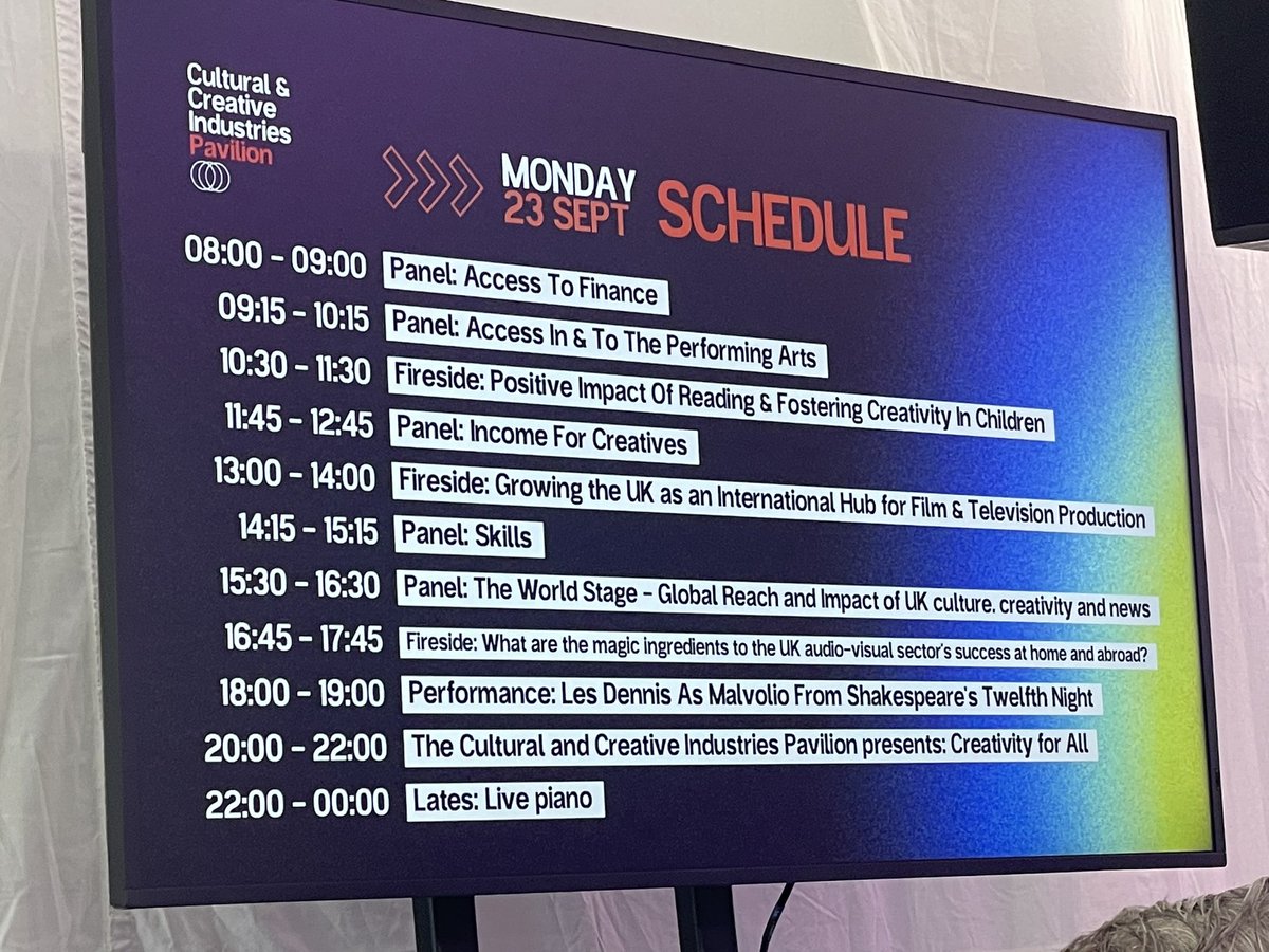 Looking forward to this session at 11.45 talking about Creator Remuneration with <a href="/DACSforArtists/">DACS - Design and Artists Copyright Society</a> <a href="/AssocPhoto/">The AOP</a> <a href="/WeAreCreativeUK/">Creative UK</a> 

#LabourConference2024 #creativeindustries