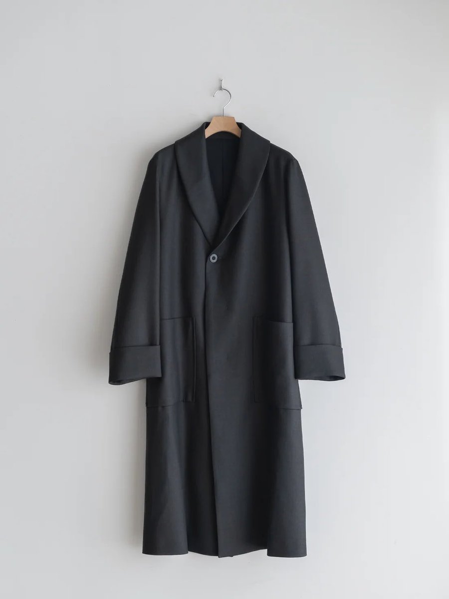 makinosuke29's tweet photo. #IRENISA
SHAWL COLLAR COAT
このコート良かった。
シワにならない生地でイージーケアなところが個人的に◎
ジップブルゾンと同じウール素材 https://t.co/zbDTqSKISp