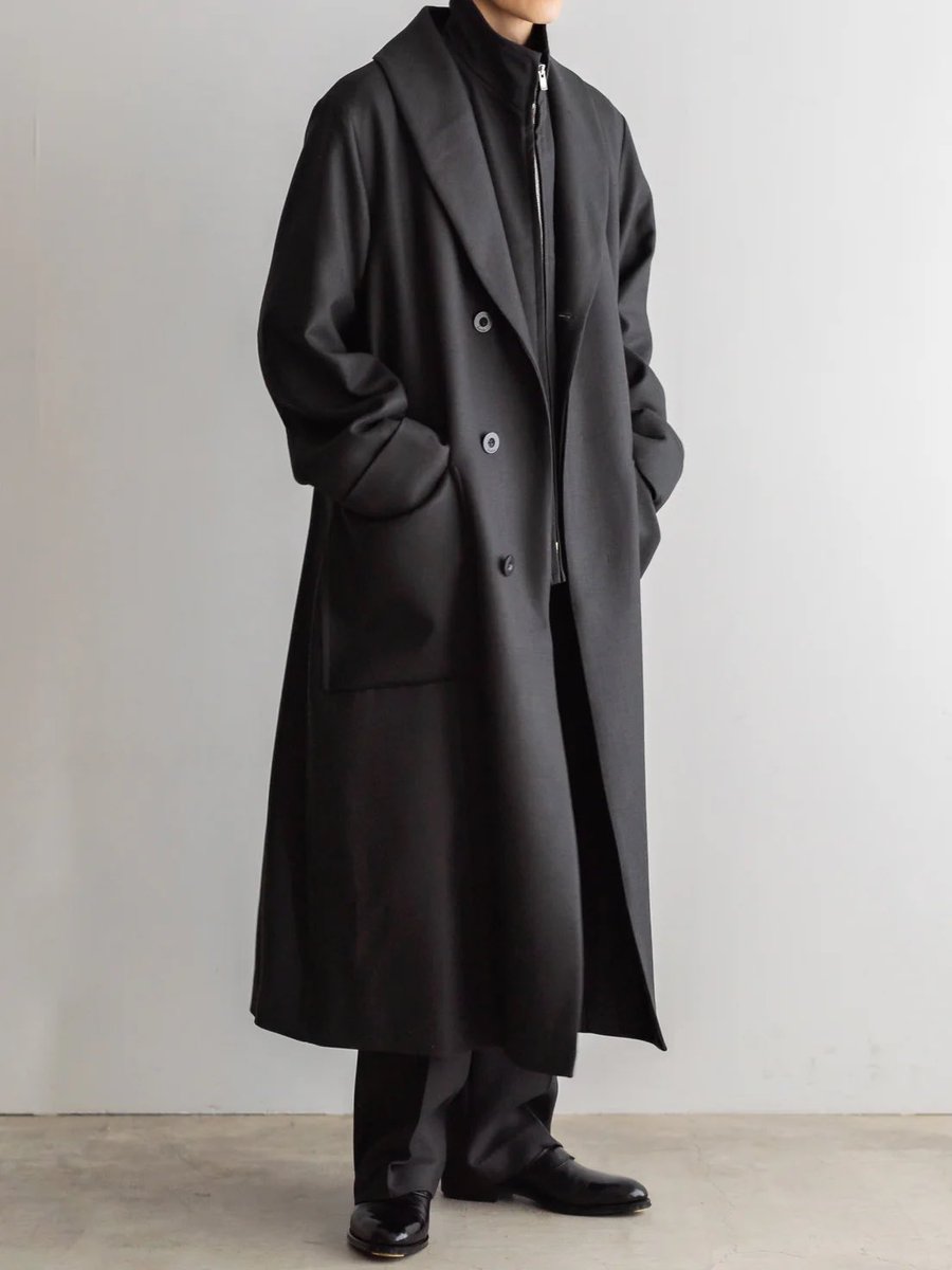 makinosuke29's tweet photo. #IRENISA
SHAWL COLLAR COAT
このコート良かった。
シワにならない生地でイージーケアなところが個人的に◎
ジップブルゾンと同じウール素材 https://t.co/zbDTqSKISp