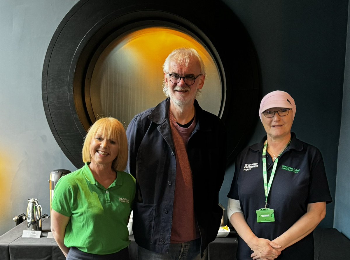 Delighted to be representing <a href="/macmillancancer/">Macmillan Cancer Support</a> to promote #coffeemorning <a href="/MalmaisonHotels/">Malmaison Hotels</a> Belfast, in the company of cancer experience panel member <a href="/CCampbell162/">Christine Campbell</a> and <a href="/Tim_Mc_Garry/">Tim Mc Garry</a> #macmillancoffeemorning #cancer experience #livedexperience #cancersupport #coffeeandcake