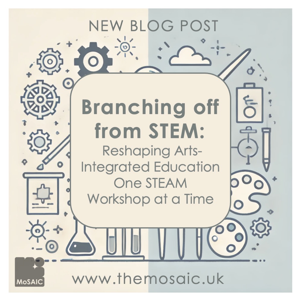 Read our latest blog post to learn more about why STEAM learning is so important and what you can do to foster the next generation of creative thinkers.

themosaic.uk/blog/branching…

#STEAMlearning #ukeducation #ukschools