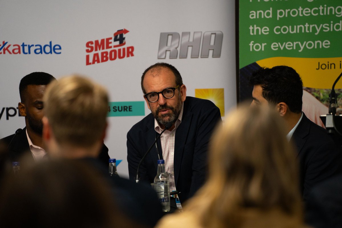 We hosted a brilliant discussion with <a href="/CPRE/">CPRE The countryside charity</a> and <a href="/fmbuilders/">FMB: Master Builders</a> on how small house builders can revive our rural communities featuring Muyiwa Oki <a href="/RIBA/">Royal Institute of British Architects</a> and <a href="/mike_reader/">Mike Reader MP</a>