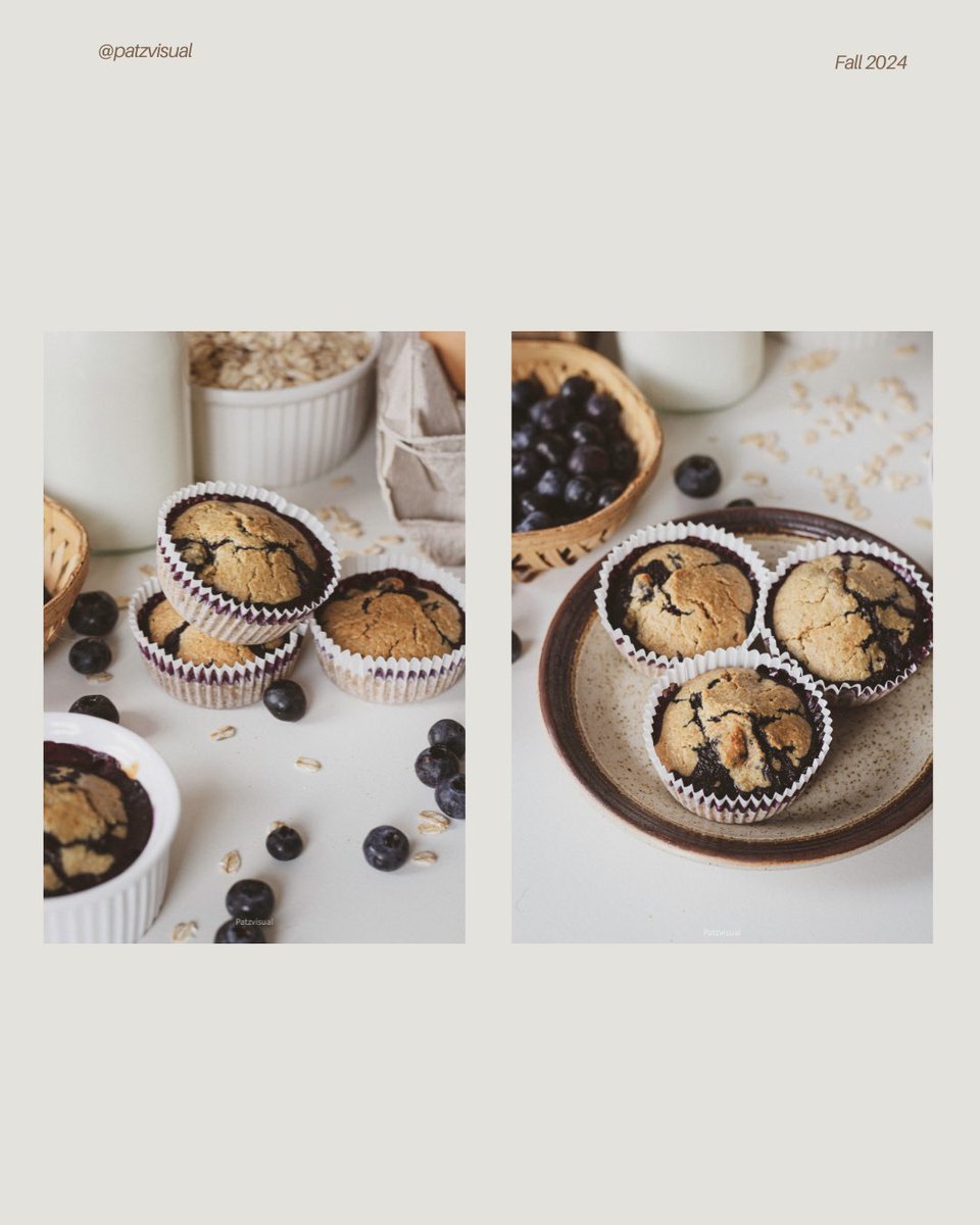 Homemade blueberry muffins 🫐✨