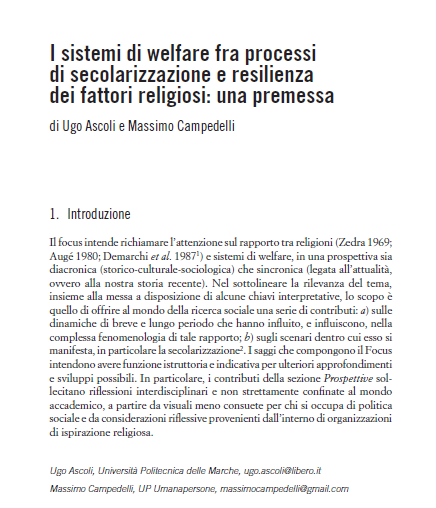 Politiche Sociali/Social Policies tweet media