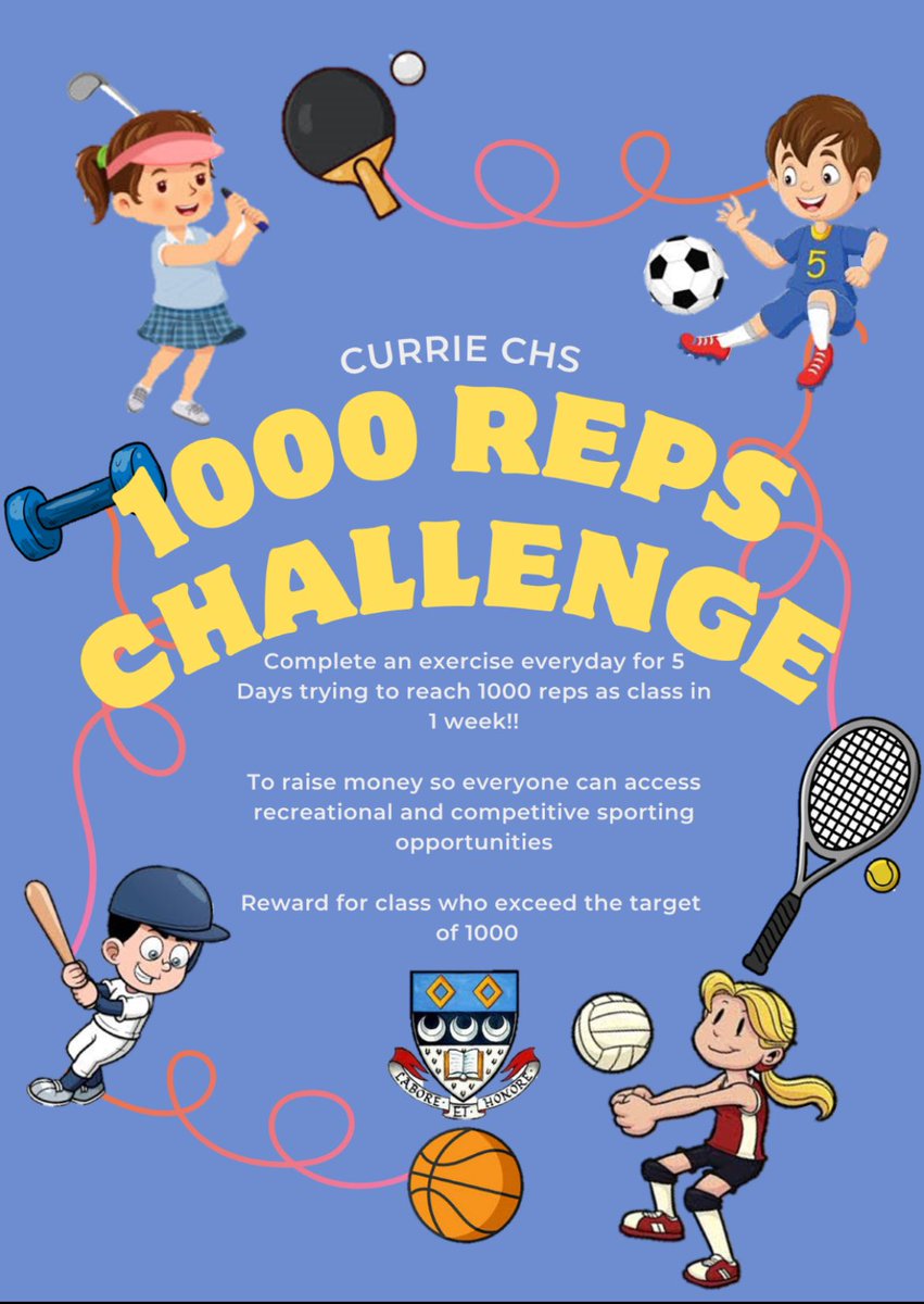 Currie CHS HWB tweet media