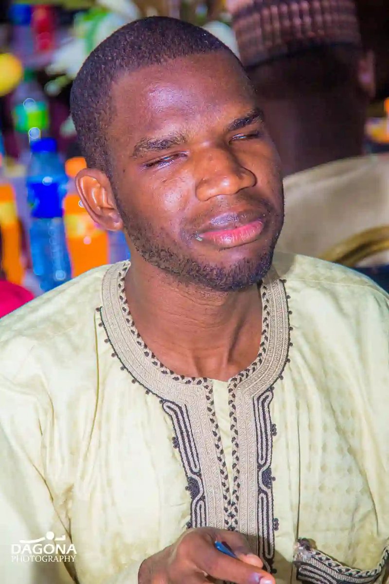 AbulFawzan's tweet photo. @Abu_Maimala7 Meet Ahmed Abdullahi Ya'u, he is the first visually impaired person who graduated from Yobe State University, Damaturu.

He graduated yesterday, Saturday 22nd September, 2024, from Sociology Department. Please send him to our oga please https://t.co/PMQKrfG4FU