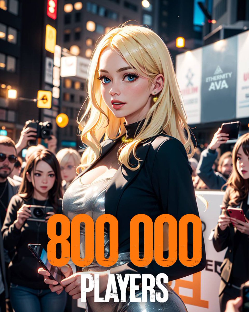 🌟 AVA community has skyrocketed to an incredible 800K players! 🚀
This is just the beginning!
The pre-sale is happening NOW
Be part of something extraordinary!
👉 avaethernity.com

Together, we shape the future! 💥
t.me/Ava_ETHERNITY_…