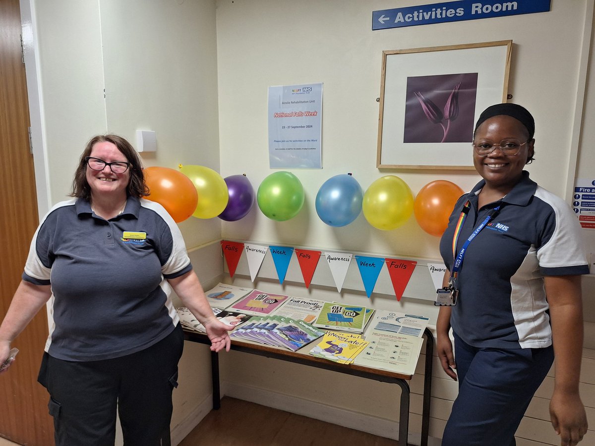 Ashley Matthews (@ashmwfrehab) on Twitter photo It's Falls Awareness week 2024 <a href="/NELFT/">North East London NHS Foundation Trust (NELFT)</a>
The #AinslieRehab team is ready ...
<a href="/NELFT_AHP/">NELFT AHP</a>
<a href="/nelftqis/">NELFT Quality Improvement Services</a>
<a href="/nelft_effective/">NELFT Clinical Effectiveness Team</a>
Look out for further updates on our activities this week
#RightToRehab It's Falls Awareness week 2024 <a href="/NELFT/">North East London NHS Foundation Trust (NELFT)</a>
The #AinslieRehab team is ready ...
<a href="/NELFT_AHP/">NELFT AHP</a>
<a href="/nelftqis/">NELFT Quality Improvement Services</a>
<a href="/nelft_effective/">NELFT Clinical Effectiveness Team</a>
Look out for further updates on our activities this week
#RightToRehab