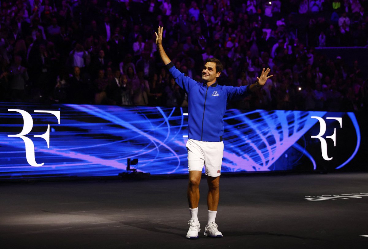 Zwxsh's tweet photo. TWO YEARS AGO TODAY 🇨🇭

Roger Federer bid farewell to tennis in possibly THE most memorable night in the history of tennis.

The sport was, is, and will NEVER be the same again. https://t.co/yYipDUGfVn