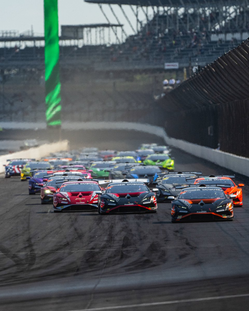 Last weekend, the drivers in the Lamborghini Super Trofeo North America were at Indianapolis Motor Speedway for the penultimate event of their season. The two races were won by Bryson Morris and Loris Cabirou, and Ernie Francis and Gianni Taurino.

#Hankook #LamborghiniSC
