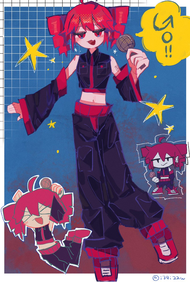 i34i22w's tweet photo. #重音テト 
3・2・1…… https://t.co/IYJl8ZABhB