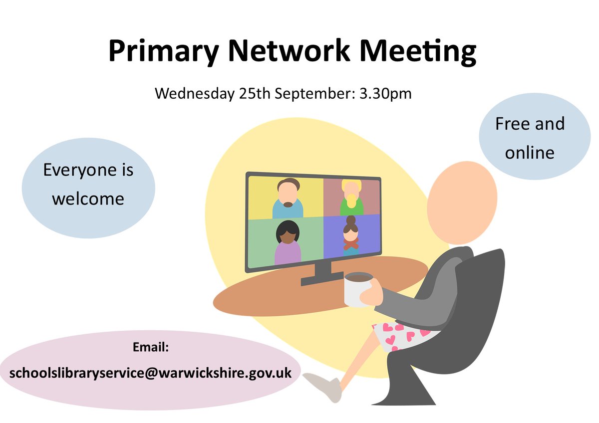 Warwickshire Schools Library Service (@warwickshiresls) on Twitter photo Calling all primary school librarians/reading leads: Join us online this Weds 25th Sept at 3.30pm to plan ahead for the reading year & hear how the family learning service can help your school and families <a href="/warksacl/">Warwickshire Adult and Community Learning</a> @wcc_schools Click forms.office.com/e/vRpxVWFmP8 Calling all primary school librarians/reading leads: Join us online this Weds 25th Sept at 3.30pm to plan ahead for the reading year & hear how the family learning service can help your school and families <a href="/warksacl/">Warwickshire Adult and Community Learning</a> @wcc_schools Click forms.office.com/e/vRpxVWFmP8