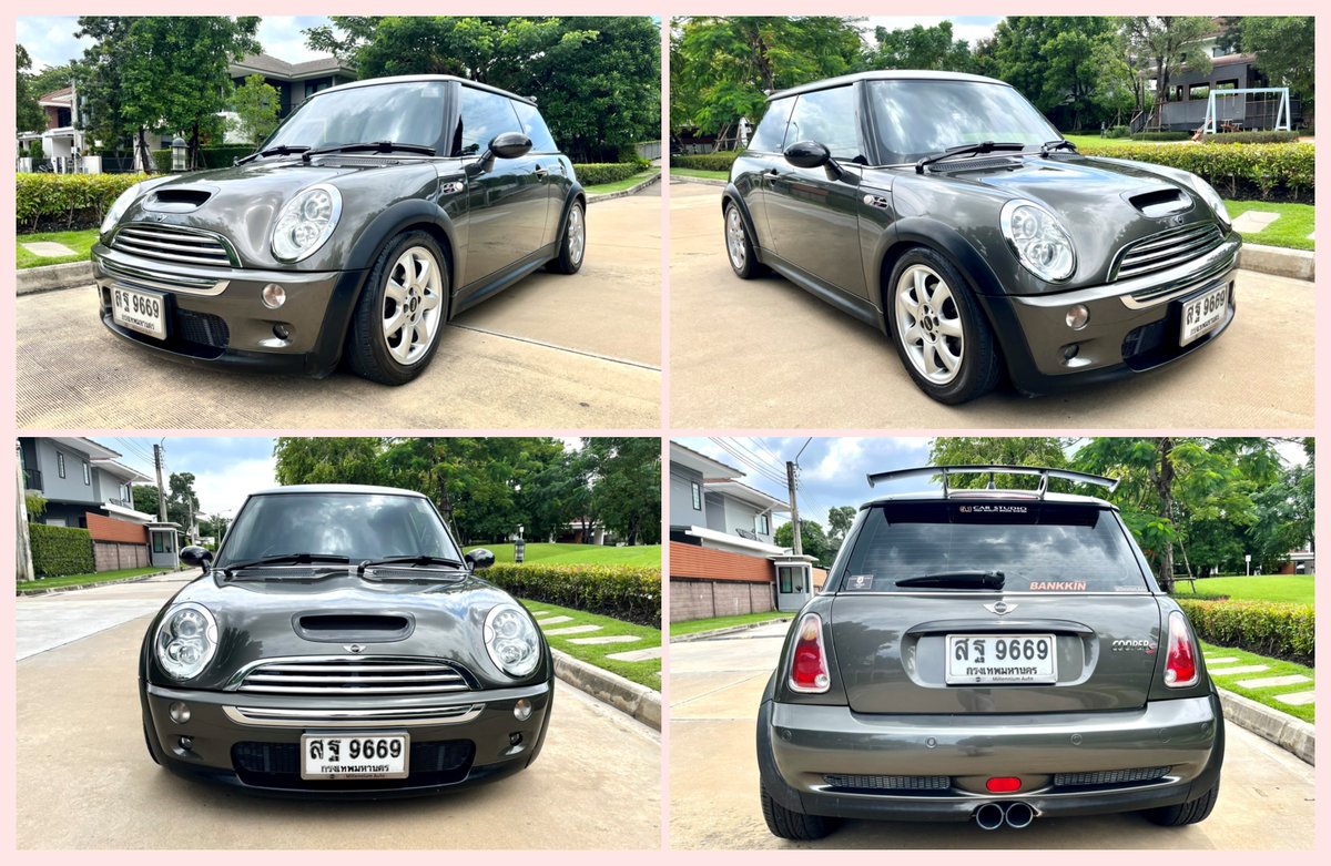 boon_vt's tweet image. 📷 Mini Coupe Cooper S สีเทา ปี 2006 📷
📷 = 465,000.-📷📷📷***ไม่รวมเลขทะเบียน***
📷 เลขไมล์ 117,xxx กม. แท้ ๆ
📷 รถบ้าน เจ้าของมือเดียว

📷 สอบถามเพิ่มเติม 📷
📷 082-696-9479
📷 081-836-8366...บูน 📷 Line id: porjaar
Line: line.me/ti/p/NLh_JI-_2n