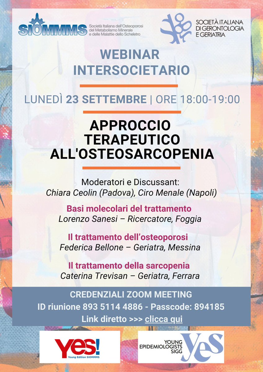 Società Italiana di Gerontologia e Geriatria tweet media