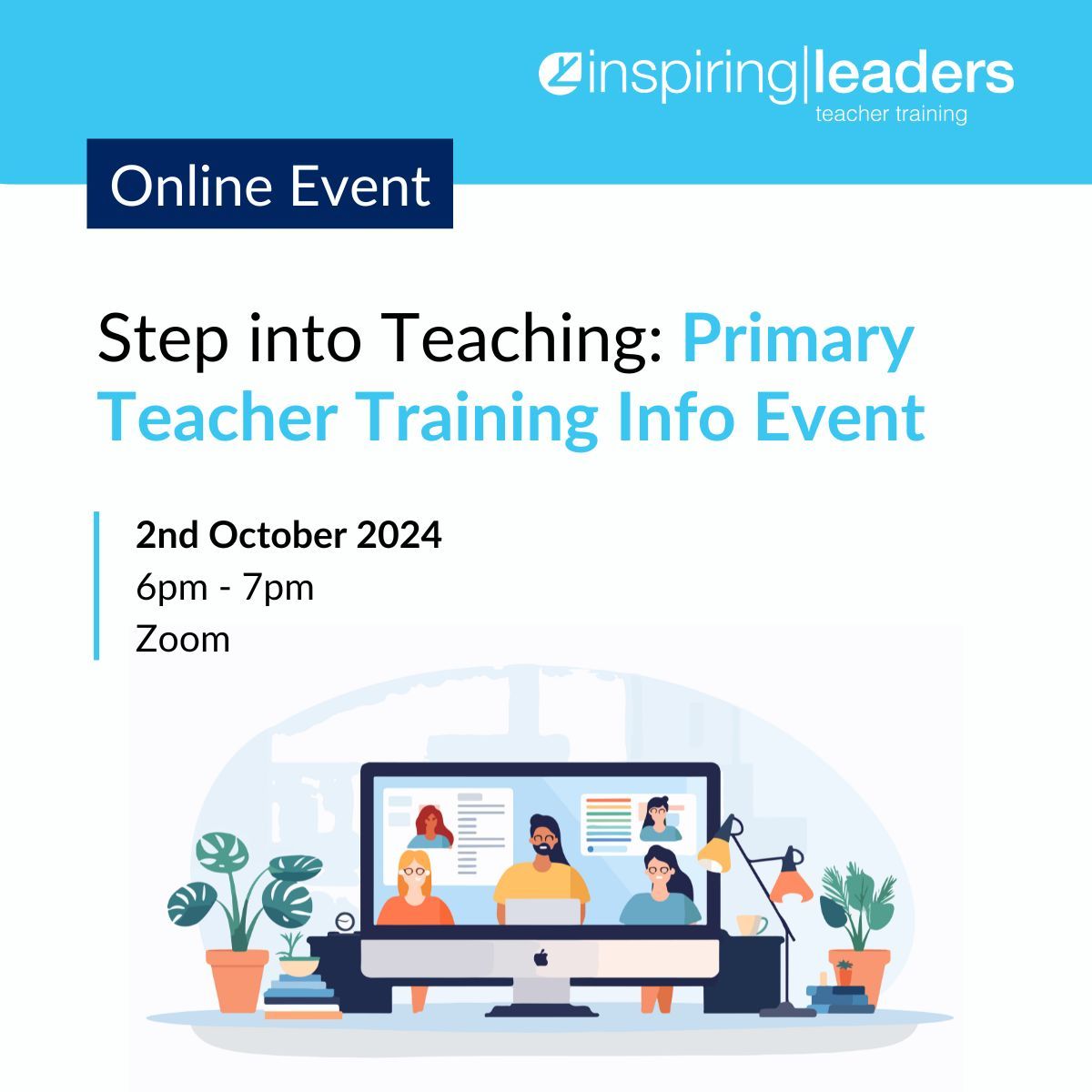 💭 Wondering if Primary school teaching could be for you?

Find out about our course, hear stories from current  and former trainees and get all your questions answered by our friendly team. 

Book your place: buff.ly/3MWB6zq