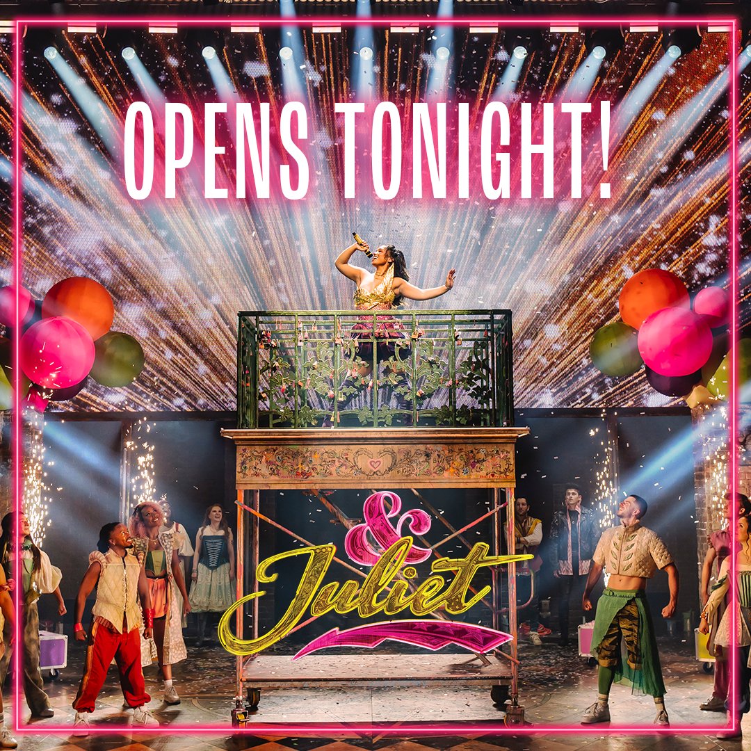 Hull New Theatre (@newtheatrehull) on Twitter photo Things are looking 'Larger Than Life' here at Hull New Theatre as the fiercely fabulous <a href="/julietmusical/">& Juliet UK</a> opens tonight! We can't wait for a week packed full of glitter, glam and girl power.
π & Juliet
π Monday 23 - Saturday 28 September
π« bit.ly/JulietHull Things are looking 'Larger Than Life' here at Hull New Theatre as the fiercely fabulous <a href="/julietmusical/">& Juliet UK</a> opens tonight! We can't wait for a week packed full of glitter, glam and girl power.
π & Juliet
π Monday 23 - Saturday 28 September
π« bit.ly/JulietHull