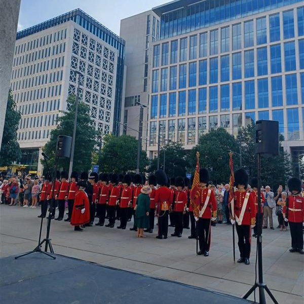 LordMayorOfMcr's tweet image. Today marks 1 month since the Grenadier Guards Parade which celebrated 60 years since they received the Freedom of the City of Manchester! 

#GrenadierGuards #FreedomOfTheCity #Civic