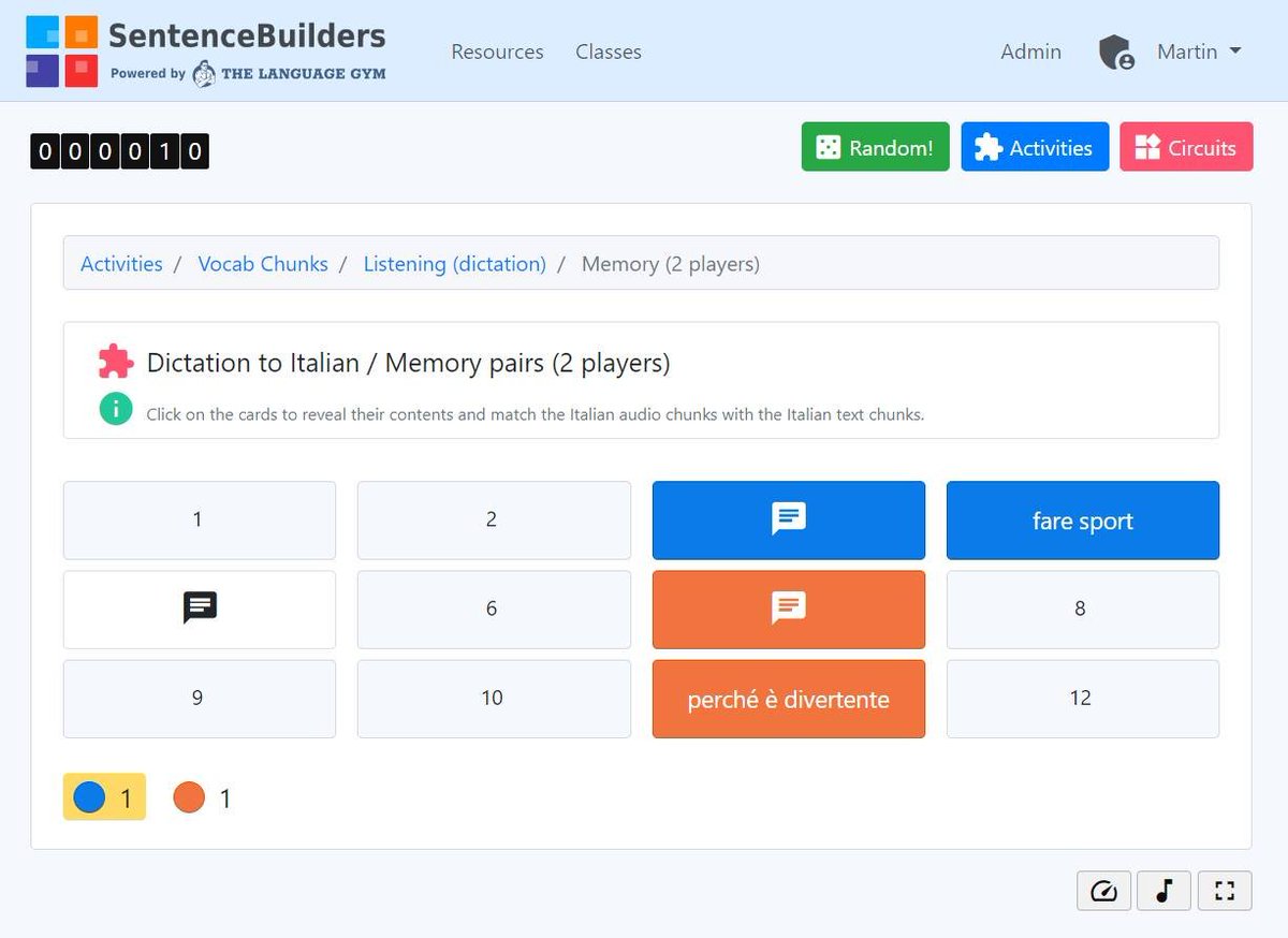 SentenceBuilders (@sentencebuildrs) on Twitter photo ๐ Look what just landed on SentenceBuilders.com๐คฉ
๐ฎ๐น ITALIAN - TRILOGY Part 1 ๐๐๐
21 interactive SB resources NOW AVAILABLE based on the NEW Year 7 / beginner book from the team at <a href="/Language_Gym/">The Language Gym</a>
Congrats to all involved ๐๐๐๐
#SentenceBuilders #EPI #mfltwitterati ๐ Look what just landed on SentenceBuilders.com๐คฉ
๐ฎ๐น ITALIAN - TRILOGY Part 1 ๐๐๐
21 interactive SB resources NOW AVAILABLE based on the NEW Year 7 / beginner book from the team at <a href="/Language_Gym/">The Language Gym</a>
Congrats to all involved ๐๐๐๐
#SentenceBuilders #EPI #mfltwitterati