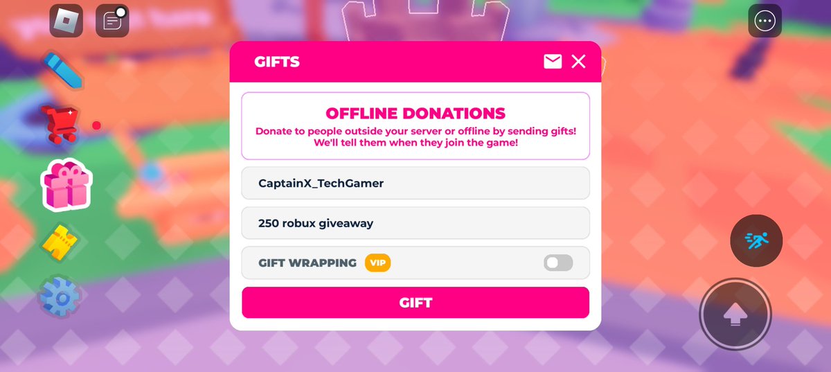 CaptainX_TG's tweet photo. 🔥Small robux giveaway 🔥 
🏆Giving away 250 robux to 1x winner 🏆 
Rules🧑‍⚖️:
Follow me @CaptainX_TG
Like❤️ and repost ♻️ 
Comment down your Roblox username 👇
#PlsDonateGame https://t.co/lNKc1ie59H