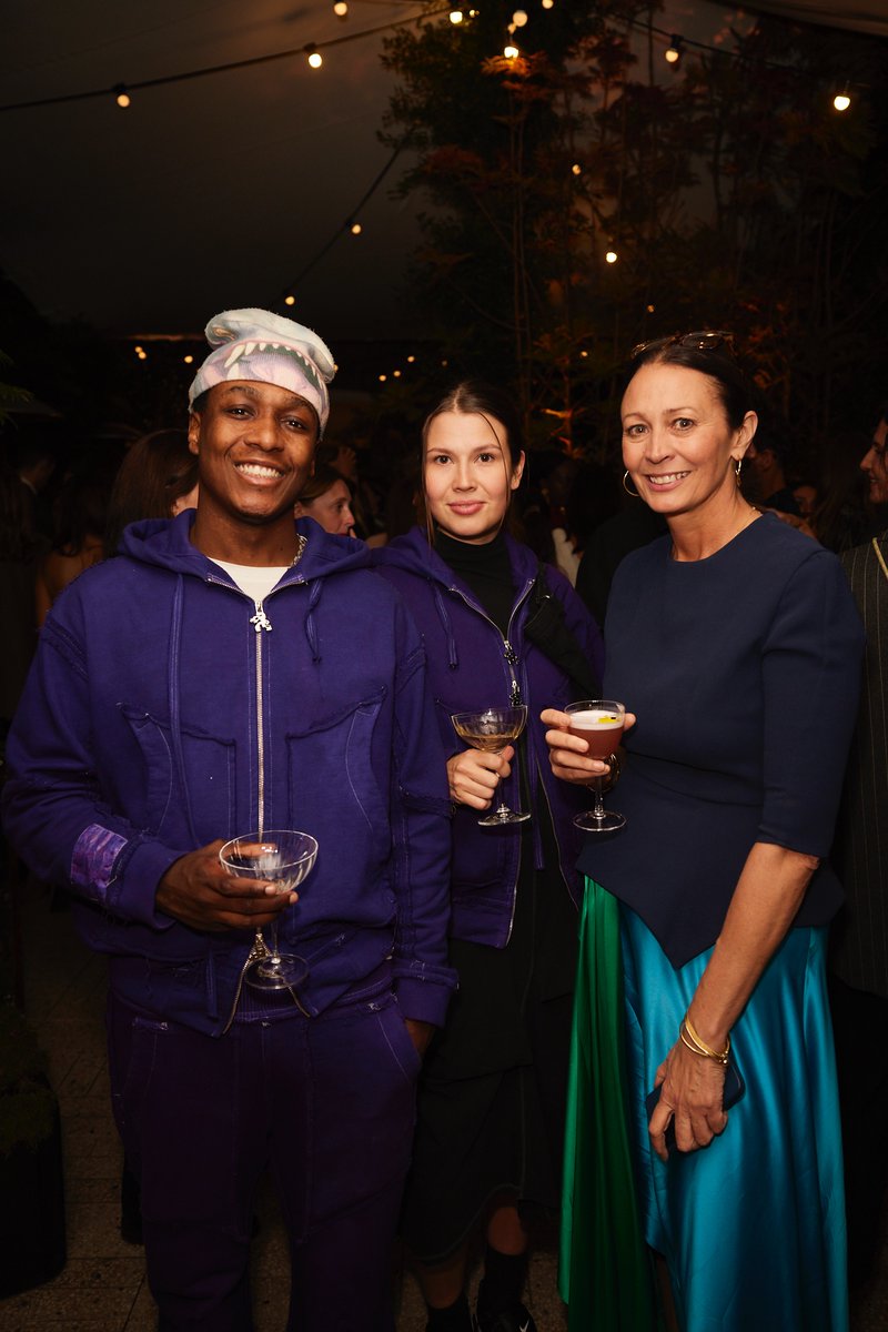 BFC's tweet photo. After an extremely successful #LFW40, we thank #NarminaMarandi and #TaniaFares for hosting the fourth annual #BFCFoundation Drinks to celebrate our brilliant Foundation Designers and Foundation Patrons, with an exclusive DJ set by Mary Charteris. https://t.co/jO1AvifYqs
