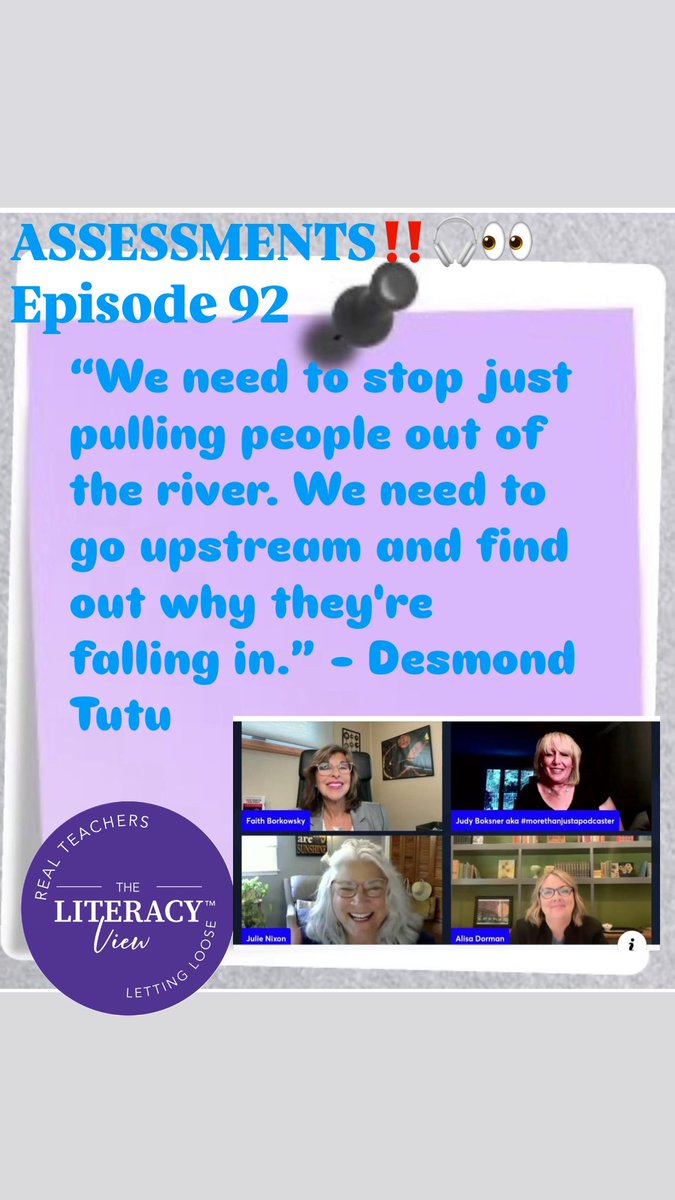Don’t miss it‼️
Start the year off with a deep dive into assessments!🎯
We have the experts from Acadience Learning with us!! 👍
<a href="/BoksnerJudy/">Judy Boksner</a> 
<a href="/acadience/">Acadience</a> 
#theliteracyview #realteachers #lettingloose
theliteracyview.com