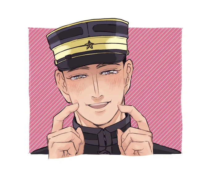 ワーィ眩しきこいつきンチュいちみさんからアートなトレイン繋いでいただいたよ〜!!!ありがとうございます ①元絵はGIFアニメ②現パロ③しゅくふくぽきもん④アート、、、?