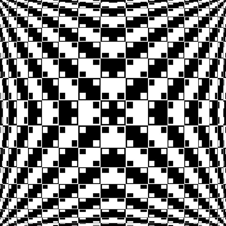 AkiyoshiKitaoka's tweet photo. This image appears to bulge out, though it consists of squares and rectangles aligned vertically or horizontally. https://t.co/jhQoyVoRy8