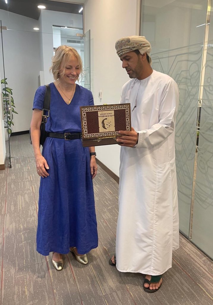 #Estonia and #Oman share the opportunities and challenges of #DigitalTransformation.

Meeting the CEO of ITHCA Group Eng Said Al Mandhari was like meeting an old friend and catching up where we left off last time.

🇪🇪🤝🇴🇲