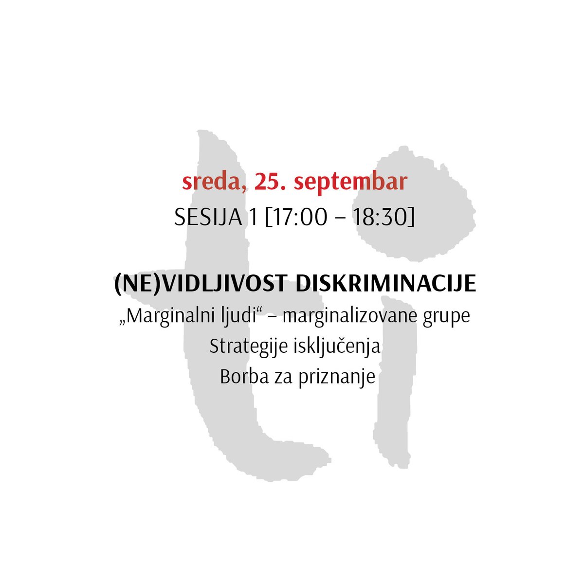 Institut za filozofiju i društvenu teoriju tweet media