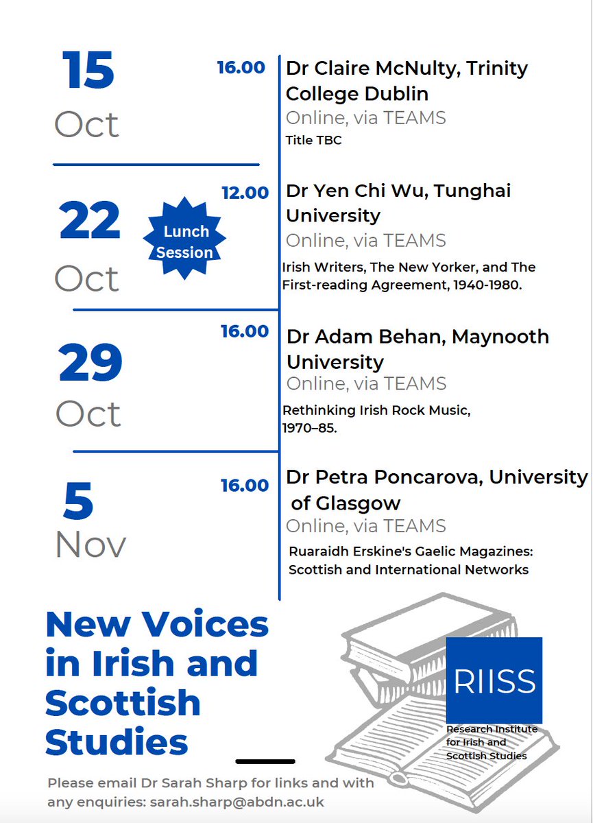 Research Institute of Irish and Scottish Studies tweet media