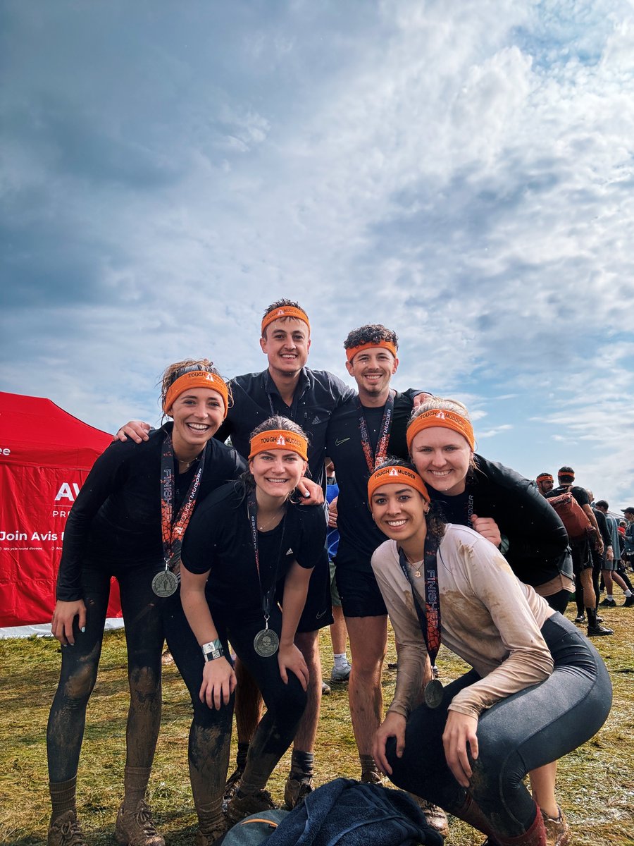 Taking on <a href="/ToughMudder/">Tough Mudder</a>! 💪

Six members of the <a href="/TenToes/">Ten Toes</a> team took part in Tough Mudder London South over the weekend to raise money for <a href="/CybersmileHQ/">The Cybersmile Foundation</a>. 👏