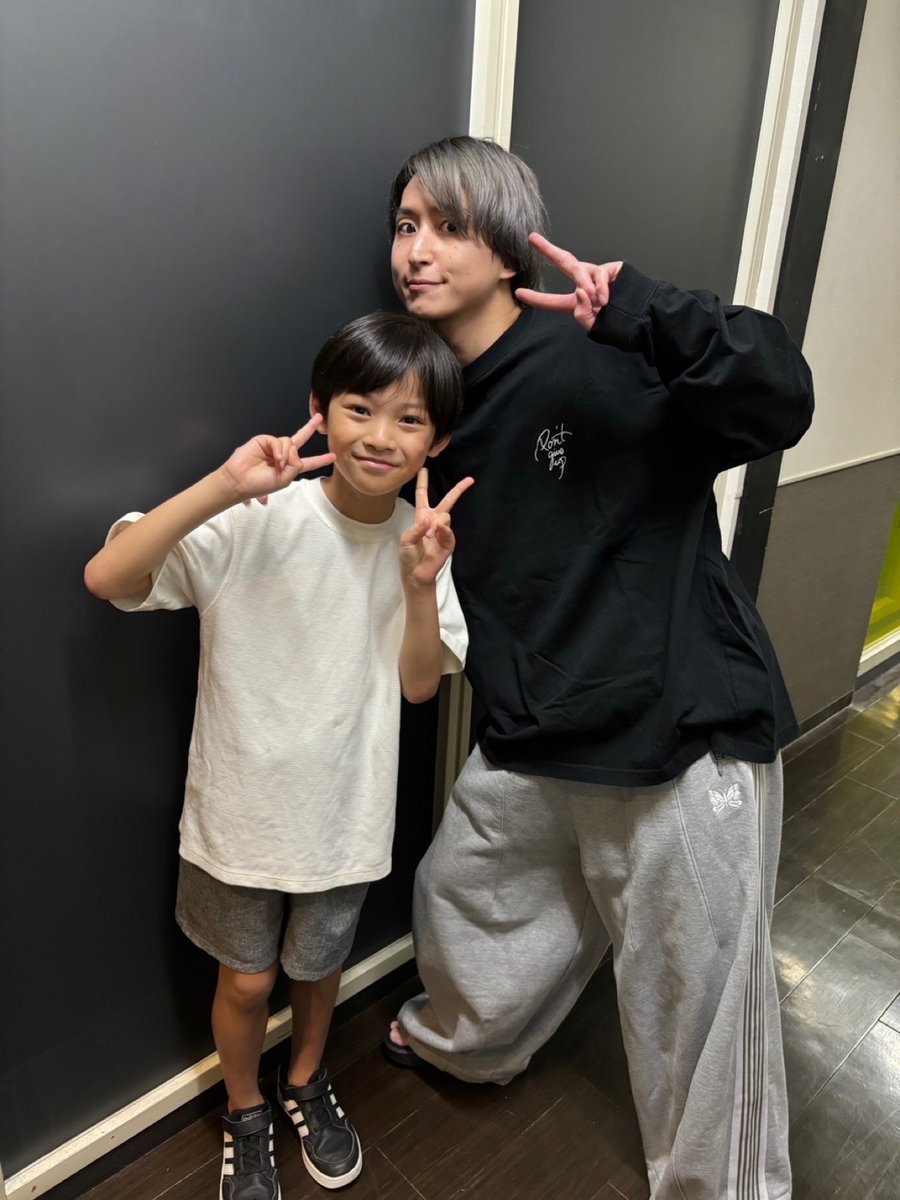 さっきJr.の西原至くんに会った。 どうやら佐久間に憧れてるらしい