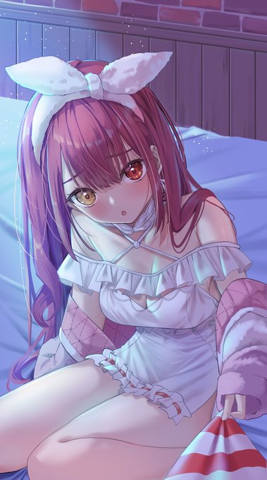 「今日は一緒に寝ないんですか…?」
#マリンのお宝 